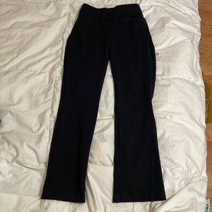 Black High waisted express boot cut trousers